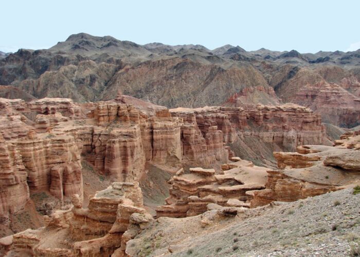 Für Kasachtsan-Reisende ist der Tscharyn-Canyon eine Sehenswürdigkeit