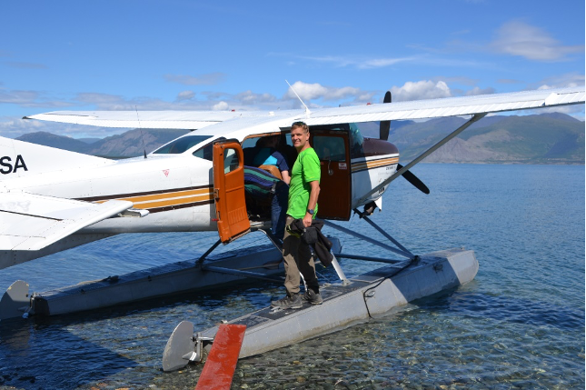 Flug mit dem Wasserflugzeug im Kluane Nationalpark
