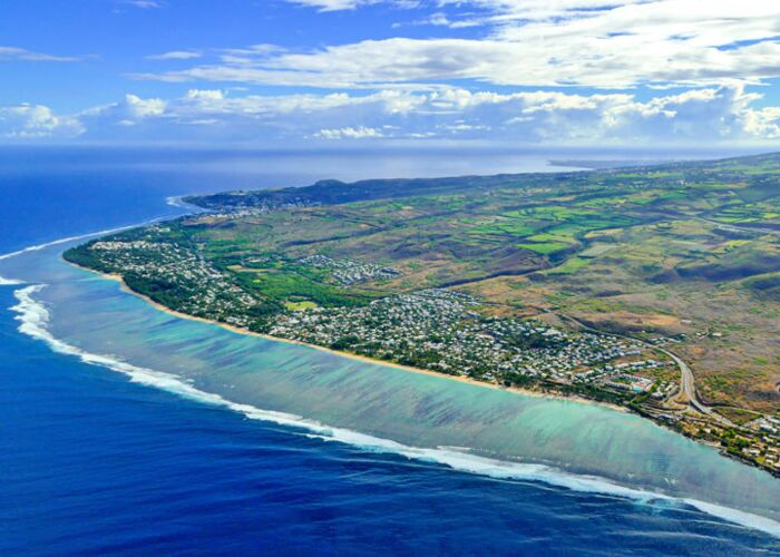 La Reunion ist für seine traumhaften Strände und Korallenriffe bekannt