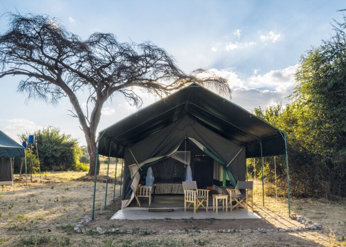 Übernachtung in Komfortzelten im Tarangire Nationalpark in Tanzania