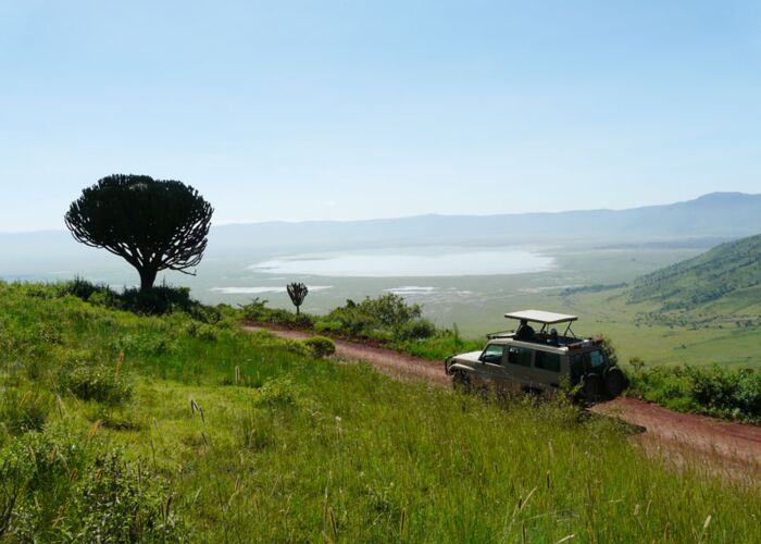 Eine Top-Sehenswürdigkeit in Tanzania ist der Ngorongoro Krater, der zum UNESCO-Weltkulturerbe zählt