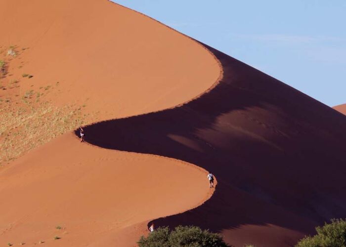 Ausflug zur Sossusvlei Wüste in Namibia