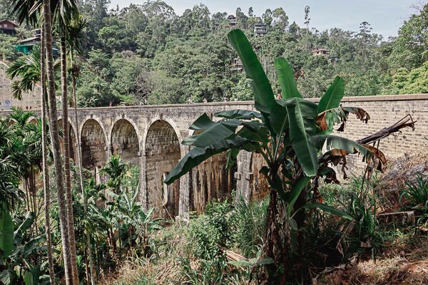 Die Nine Arch Bridge in Ella ist als eine der schönsten Sehenswürdigkeiten Sri Lankas bekannt.