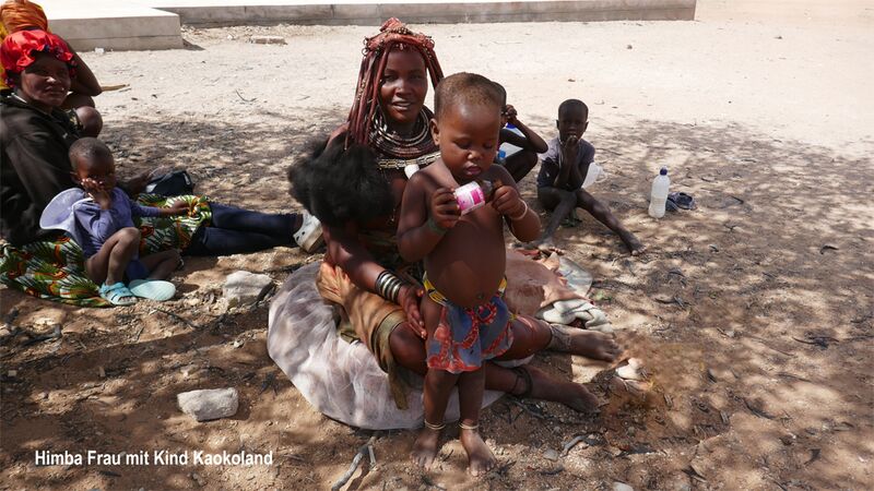 Wir erleben das Volk der Himba hautnah im Kaokoland in Namibia