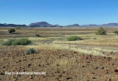 Unsere Route führt uns durch das landschaftlich eindrucksvolle Kaokoland in Namibia