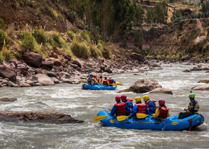 In Peru gibt es zahlreiche Möglichkeiten bei einem Rafting teilzunehmen