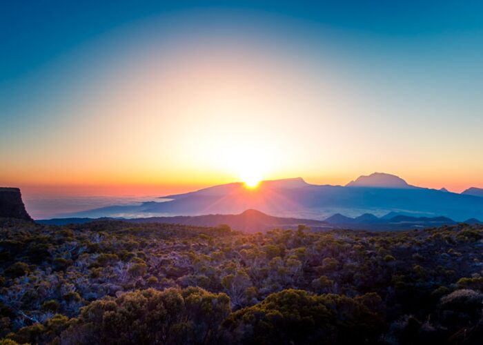 Ein Highlight unserer Wanderreise auf La Reunion ist die Besteigung des Kraterrand Cratère Dolomieu