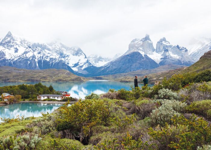 Ein berühmtes Ausflugsziel sind die Berge des Paine Nationalparks