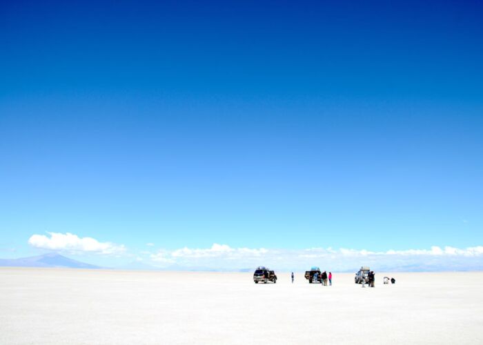 2 tägige Überfahrt der Salzwüste Salar de Uyuni mit 4x4 Allradfahrzeugen