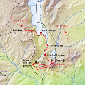 Expedition im südlichen Afrika