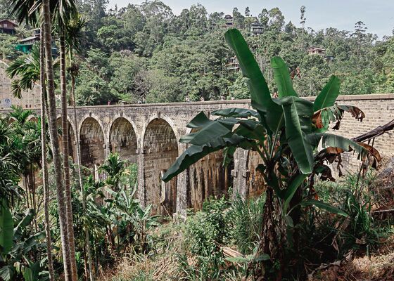 Die Nine Arch Bridge in Ella ist als eine der schönsten Sehenswürdigkeiten Sri Lankas bekannt.