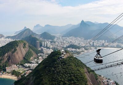Stadtrundfahrt Rio de Janeiro und Besichtigung Zuckerhut, hier herrscht Sommer von Dezember bis März