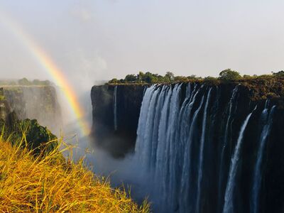 Ein Highlight der Zimbabwe Reise sind die Viktoria Fälle