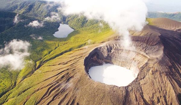 Der Vulkan rincon de la vieja liegt in der Region Guanacaste in Costa Rica
