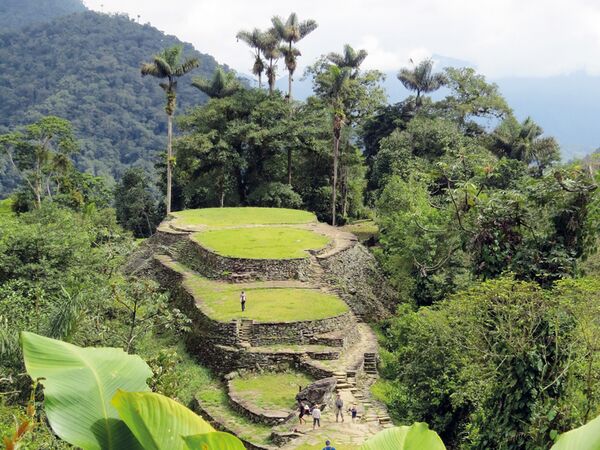 Mit einem mehrtägigen Trekking gelangen wir zur Ciudad Perdida