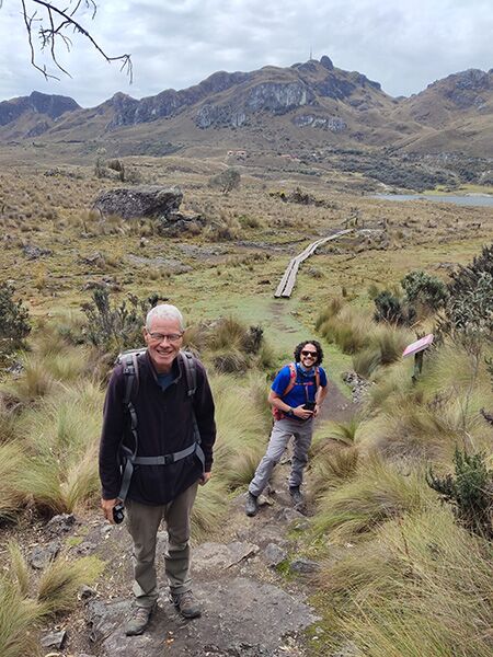 Die Wigwam Gruppenreise wird von zwei Reiseleitern auch im Cajas Nationalpark begleitet.
