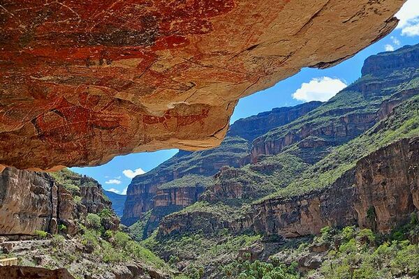 Die Pinturas der Cochimí gehören zum UNESCO-Welterbe