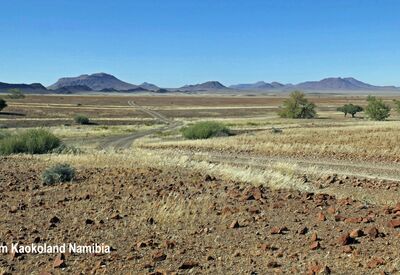 Unsere Route führt uns durch das landschaftlich eindrucksvolle Kaokoland in Namibia